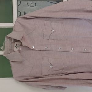 Western shirt size 16-35 made in Denver New no tags